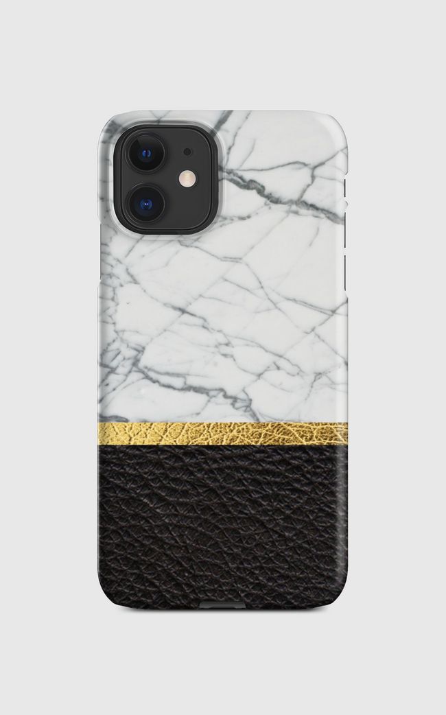 leather and marble - Regular Case