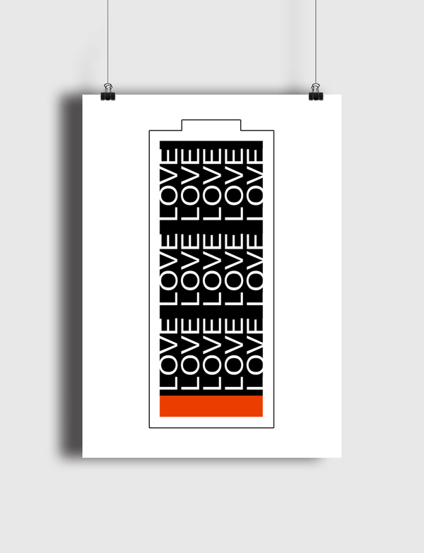 1% low love Poster