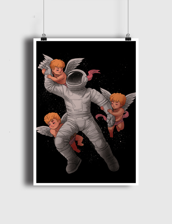Cherubs Astronaut Poster