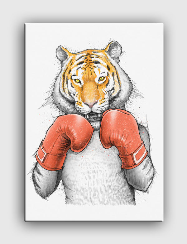 Tiger Boxer Canvas