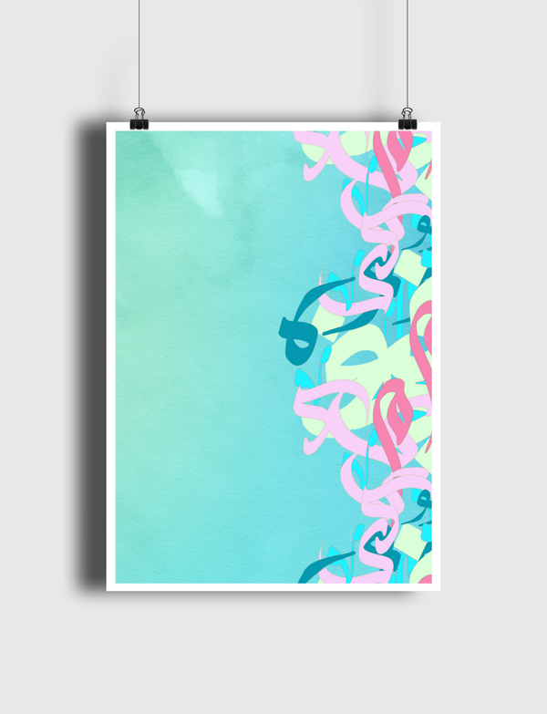 The Beauty of Lettering Poster
