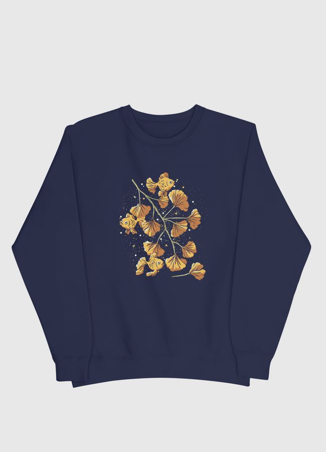Ginkgo Golden Fish - Men Sweatshirt