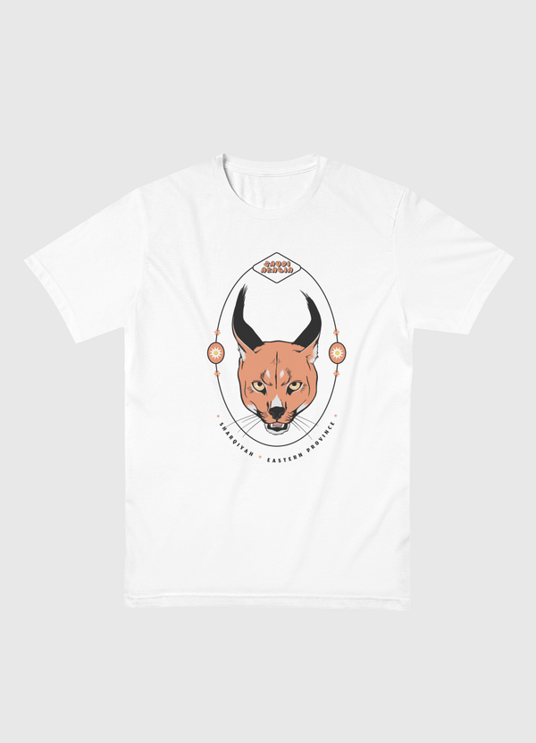 Saudi Wild Cat Men Basic T-Shirt
