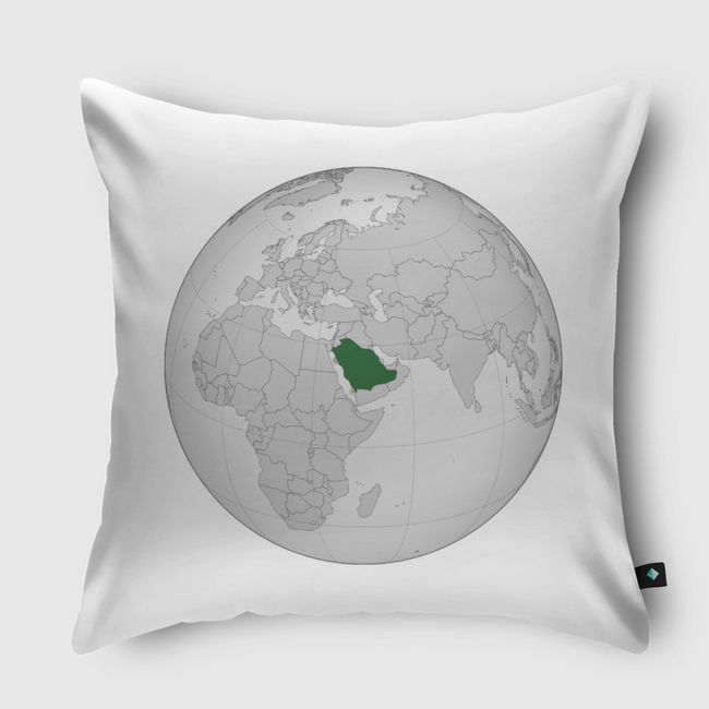 the map of home - Throw Pillow