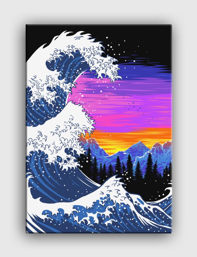 The Wave - Canvas