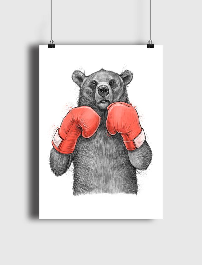 Bear Boxer - Poster