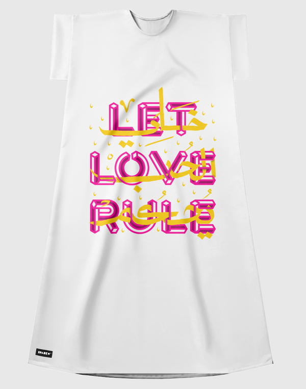 Let Love Rule Short Sleeve Dress