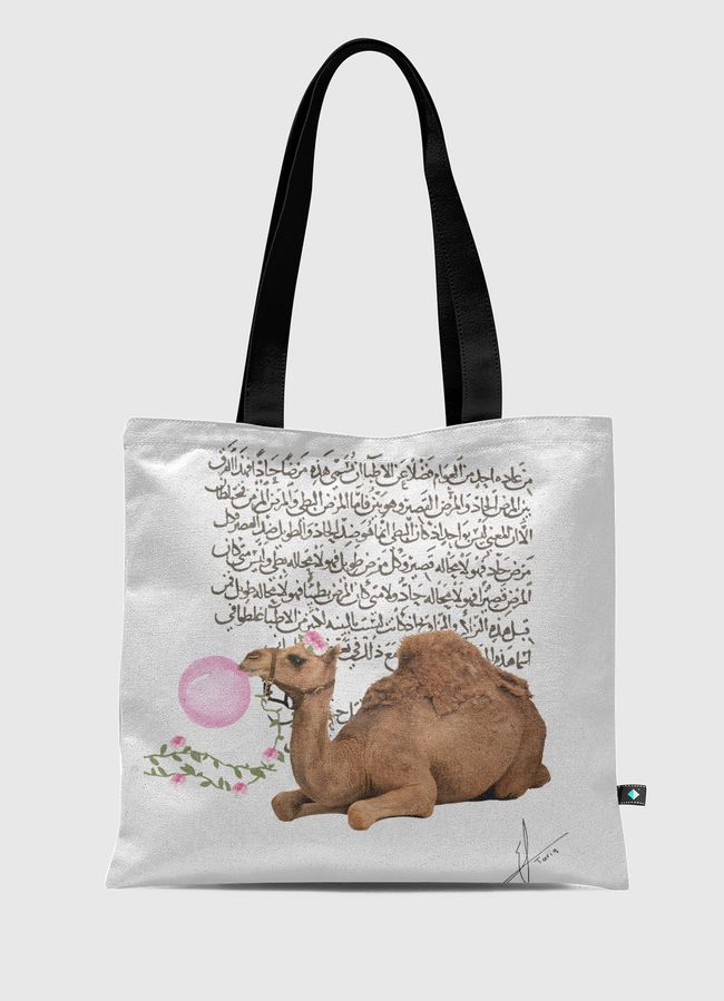 camel & flowers - Tote Bag