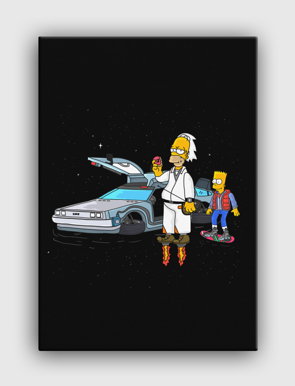 Back to the Future Space Canvas