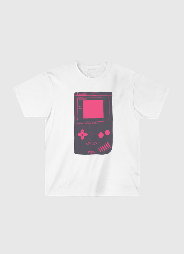 Game Boy Blockprint Pink Classic T-Shirt