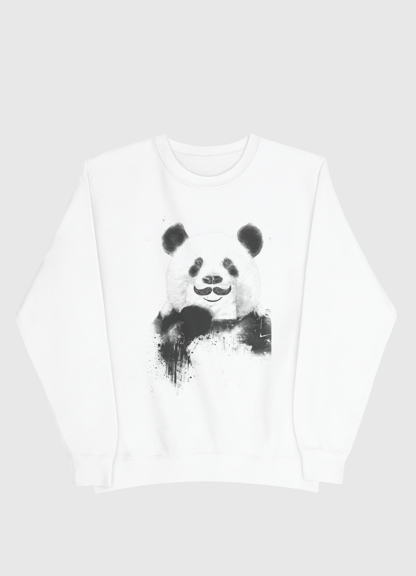 Funny panda Men Sweatshirt