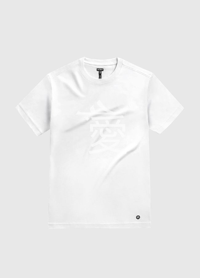 حب 愛 - White Gold T-Shirt