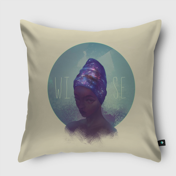 Wise Throw Pillow