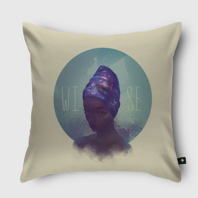 Wise - Throw Pillow