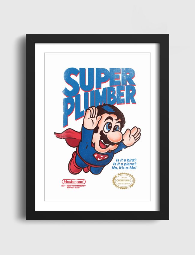 Super Plumber - Artframe