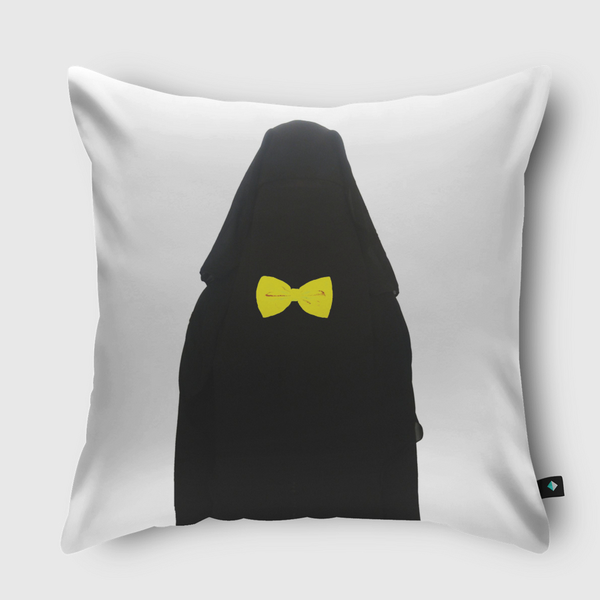 b Throw Pillow