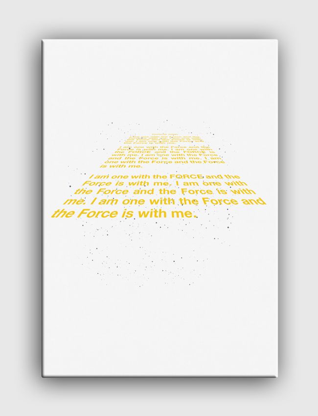 I am one with the Force - Canvas