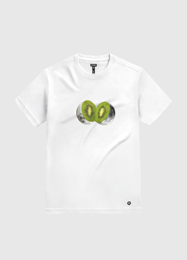 kiwi moon White Gold T-Shirt