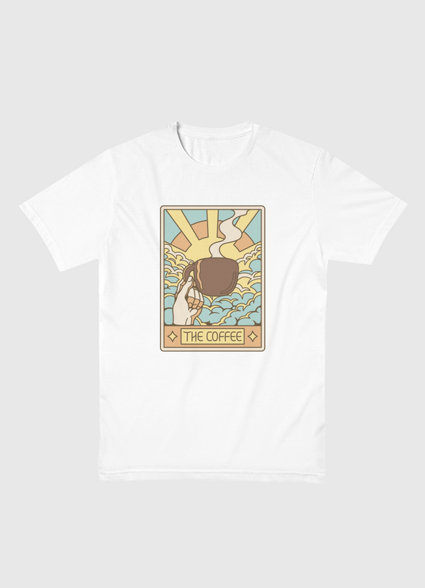 The Coffee Tarot Card Men Basic T-Shirt