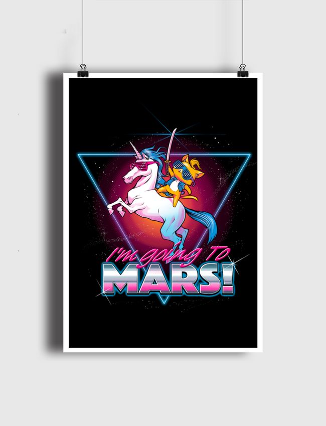 I'm Going To Mars! - Poster