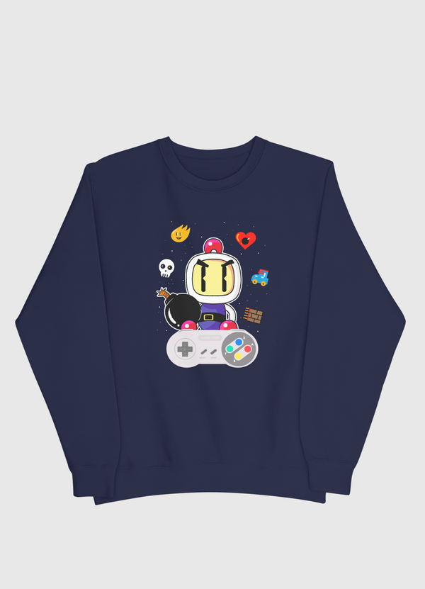 console retro bomb Men Sweatshirt