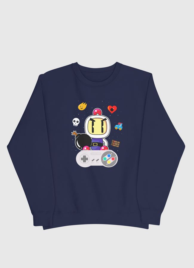 console retro bomb - Men Sweatshirt