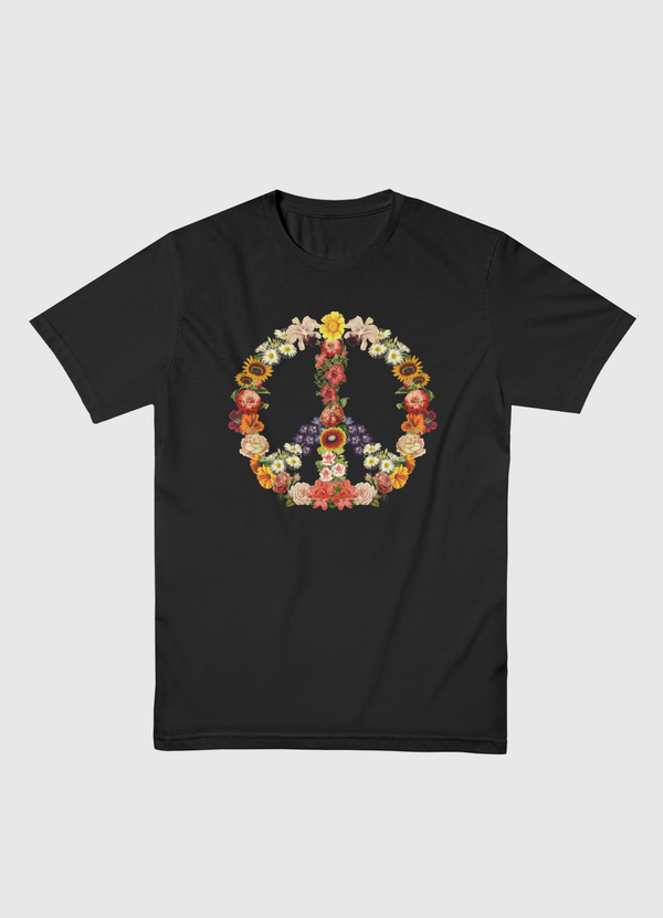 flower power Men Basic T-Shirt