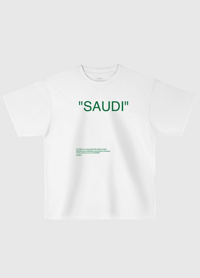 "Saudi" - Oversized T-Shirt