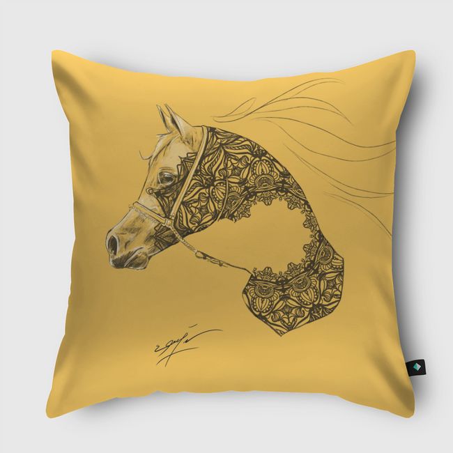 Horse  - Throw Pillow