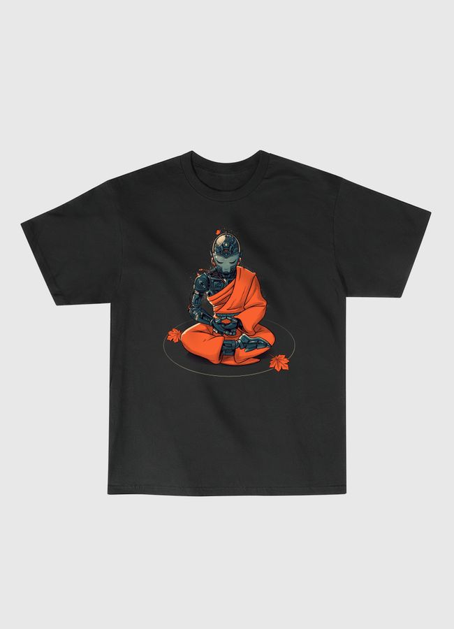Meditation Robot Monk - Classic T-Shirt