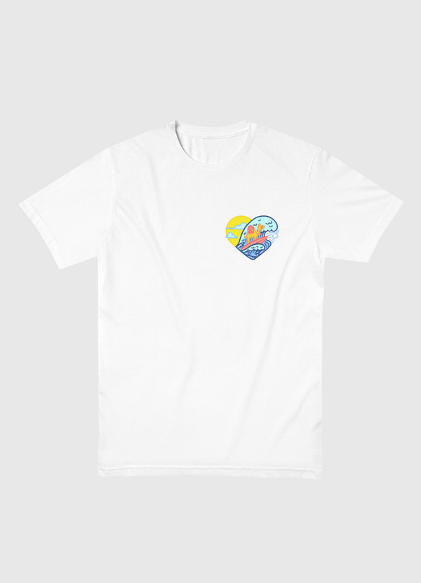 Surfin’ Camel Men Basic T-Shirt