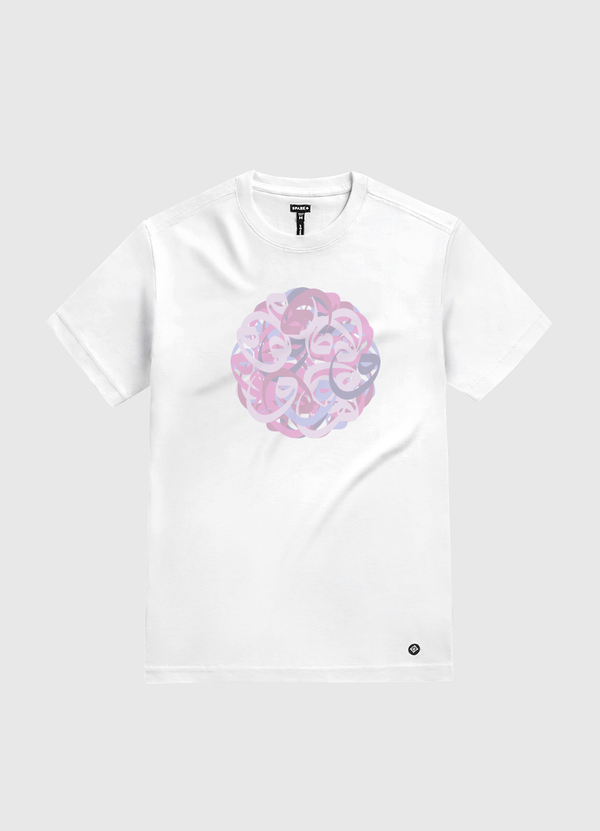 calligraphy pink White Gold T-Shirt