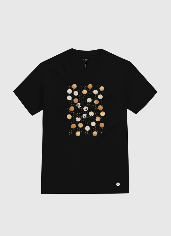 Make It Happen - Gold Dots White Gold T-Shirt