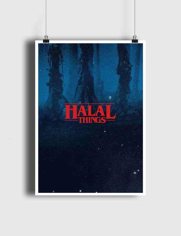 HALAL THINGS Poster