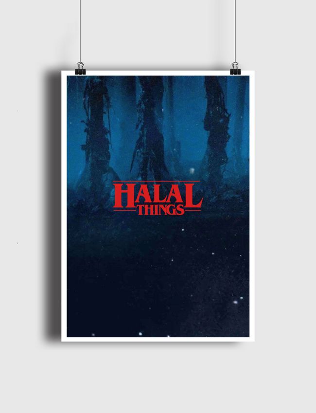 HALAL THINGS - Poster