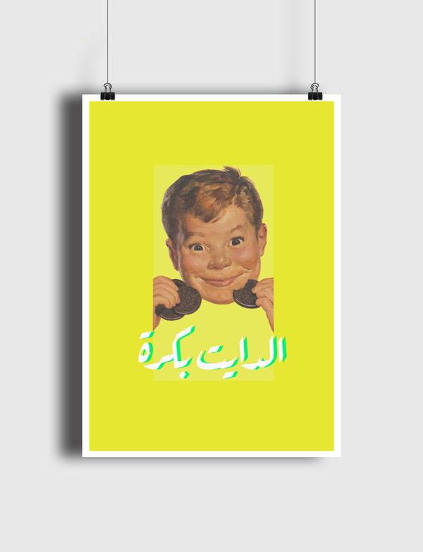 diet tomorrow Poster