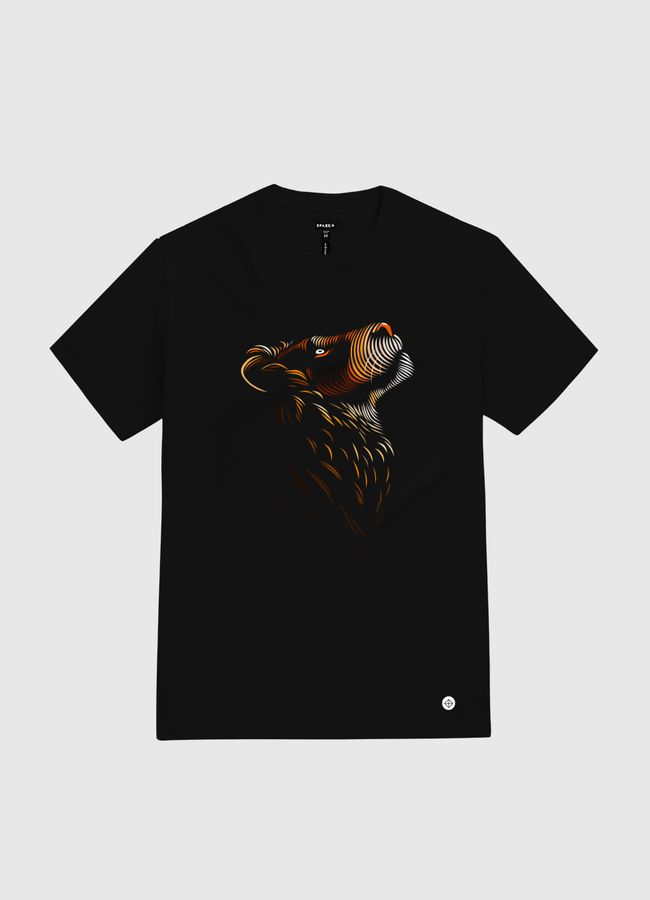 Lion lines up - White Gold T-Shirt