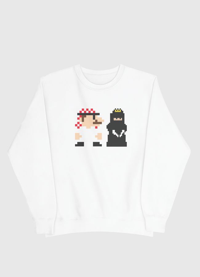 Mario and Princess - Men Sweatshirt