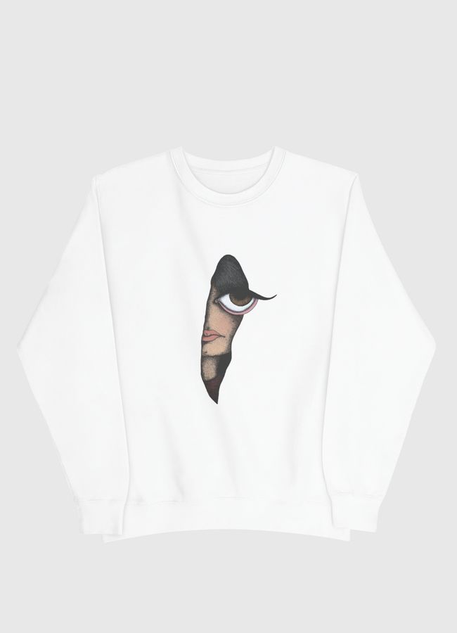 the girl  - Men Sweatshirt