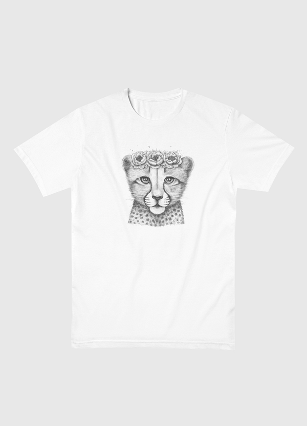 Cheetah cub Men Basic T-Shirt