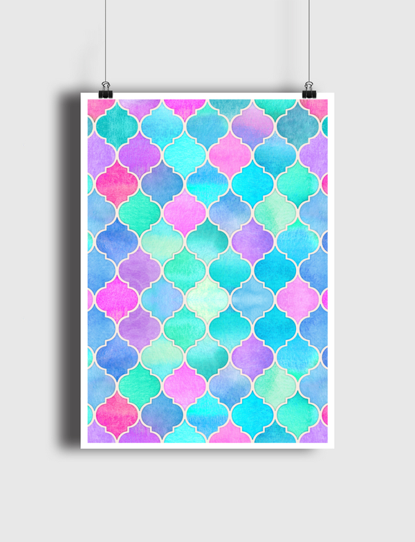 Bright Moroccan Morning Poster