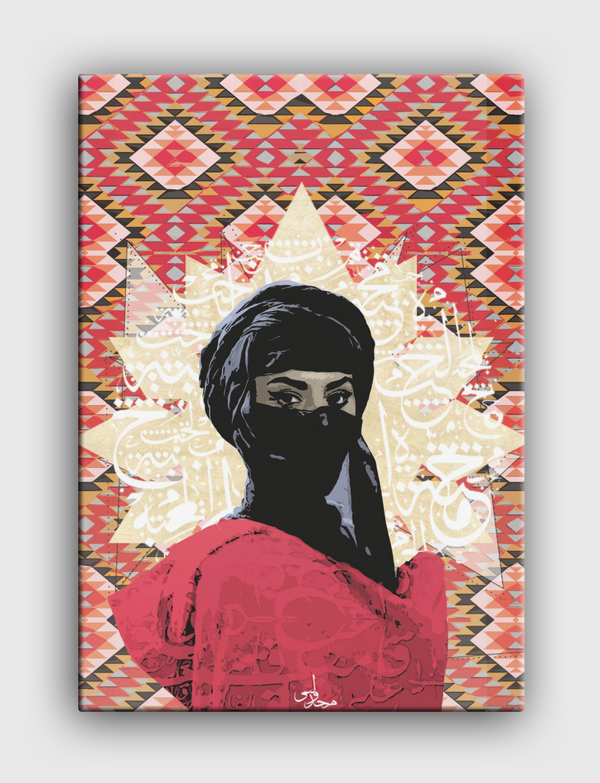 Arab woman  Canvas