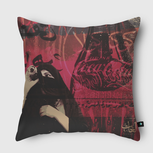 cocacola Throw Pillow