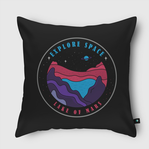 Explore Space Throw Pillow