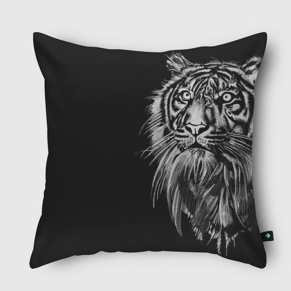 Tiger Throw Pillow