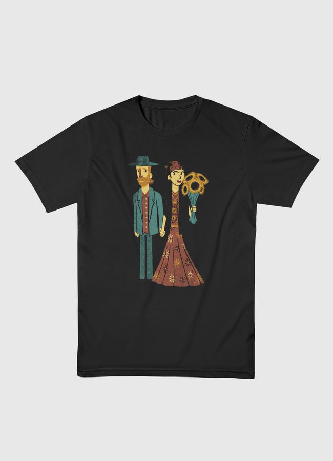 Love is Art Frida Van Gogh - Men Basic T-Shirt