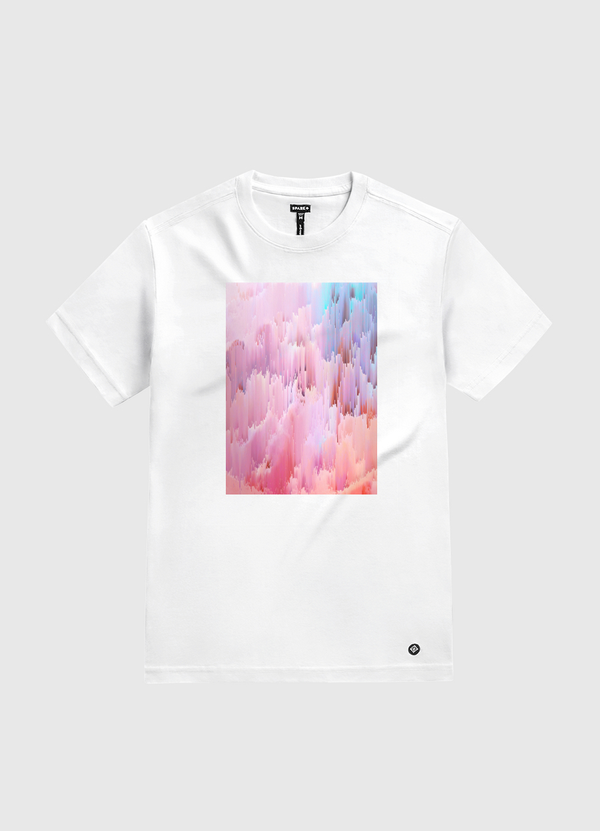 Delicate glitches White Gold T-Shirt