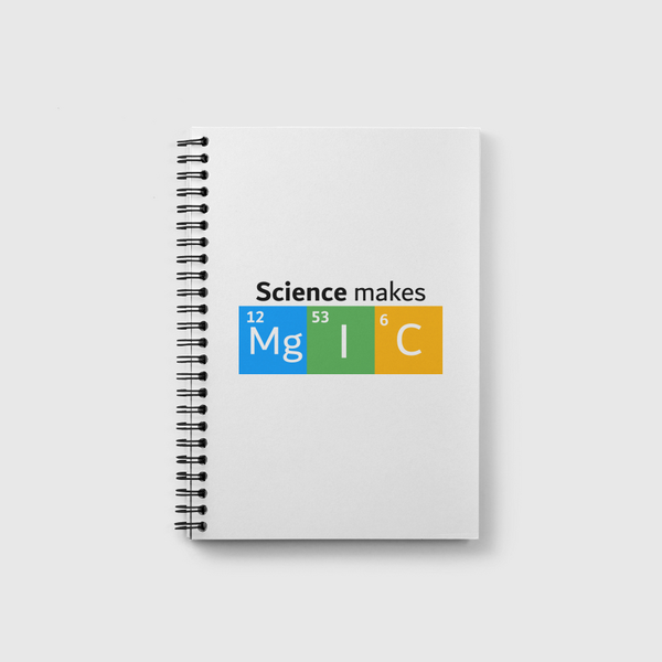 Science Makes Magic Notebook