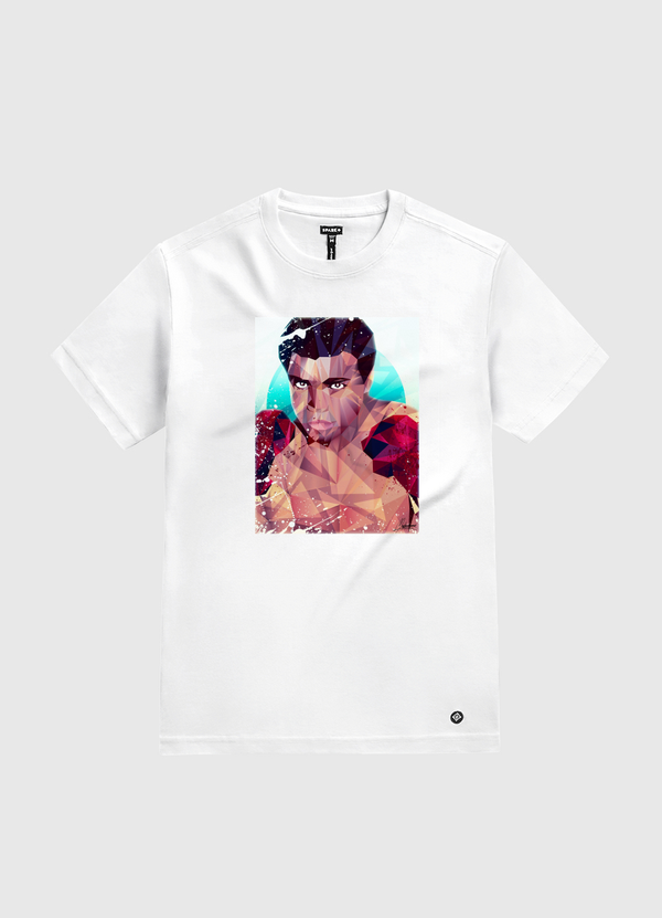 Courageous Ali  White Gold T-Shirt