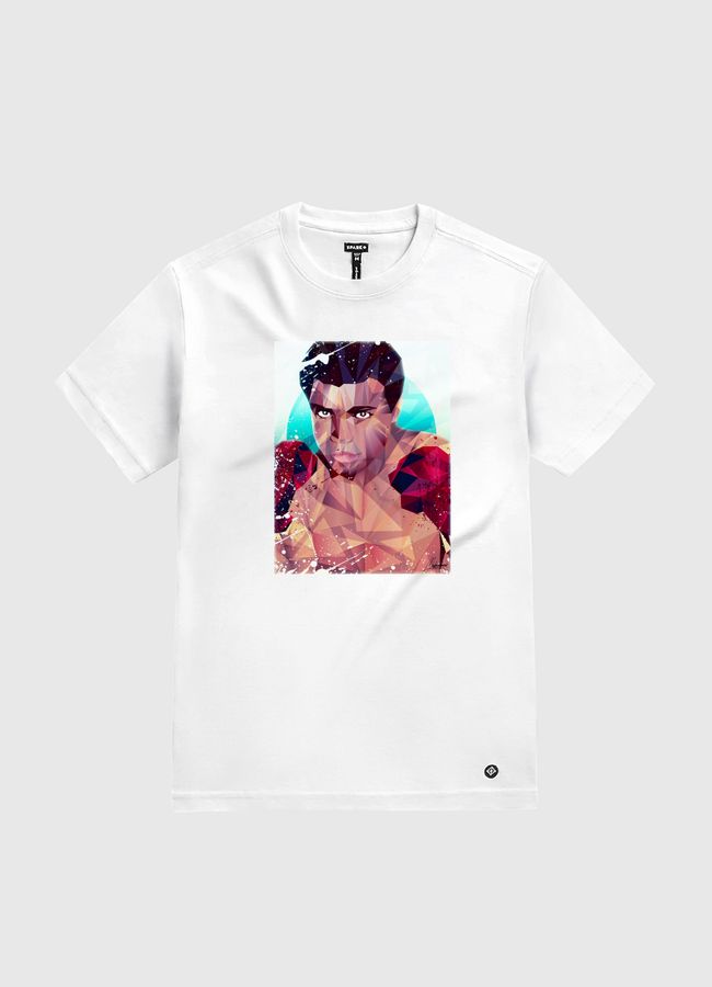 Courageous Ali  - White Gold T-Shirt